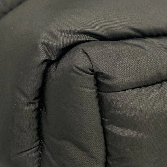 SAINT LAURENT PARIS Puffer Messenger Bag Black Nylon Shoulder Bag - Picture 12 of 15